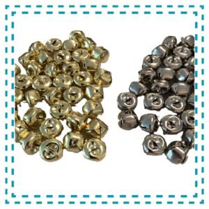 CASCABELES 12MM PLATEADO X 50 UNID