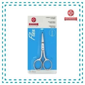 TIJERA MUNDIAL MANICURA FLEX BC-326 RECTA 3 1/2"