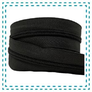 CIERRE REFORZADO Nº 5 NEGRO X METRO