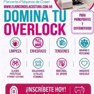 CURSO DOMINA TU OVERLOCK